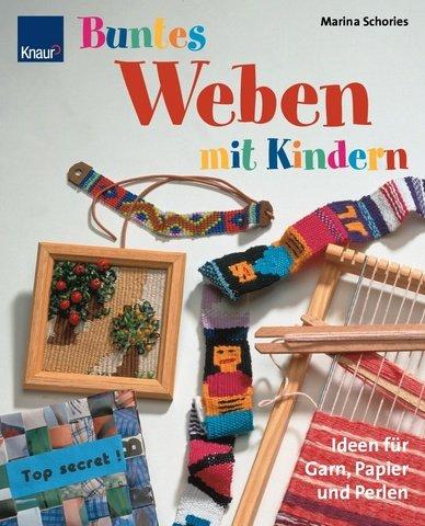 Buntes Weben mit Kindern