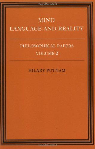 Philosophical Papers Mind, Lang v2: 002 (Mind, Language & Reality)