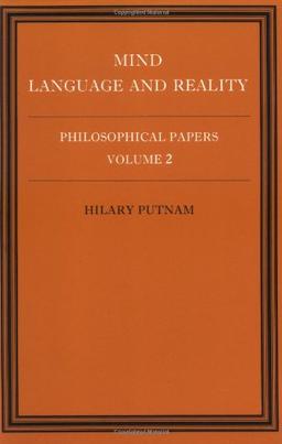 Philosophical Papers Mind, Lang v2: 002 (Mind, Language & Reality)