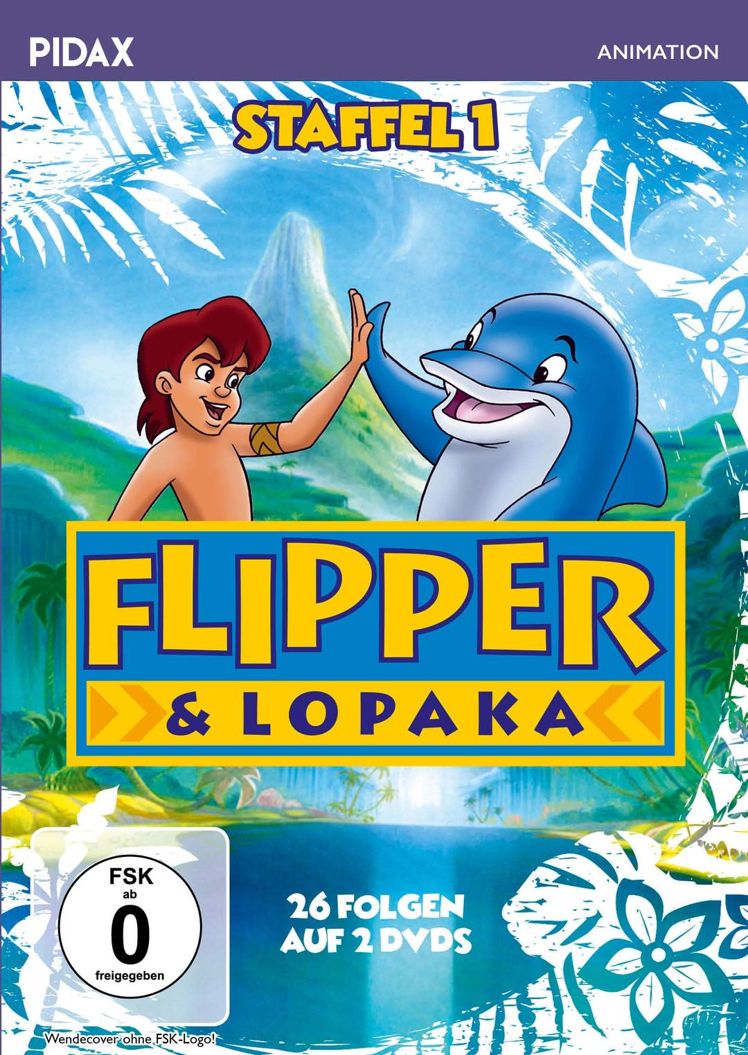 Flipper & Lopaka, Staffel 1 / Die ersten 26 Folgen der Zeichentrickserie über den allseits beliebten Delfin ( Pidax Animation) [2 DVDs]