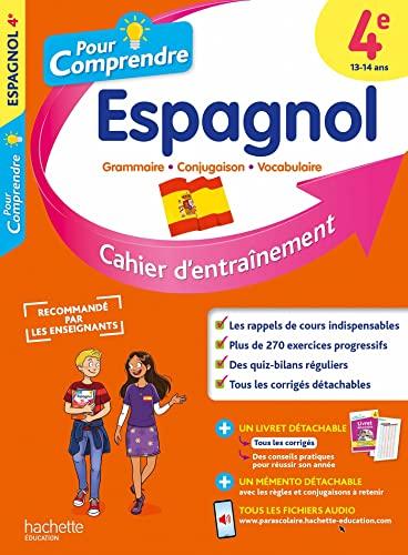 Pour comprendre l'espagnol 4e : cahier d'entraînement