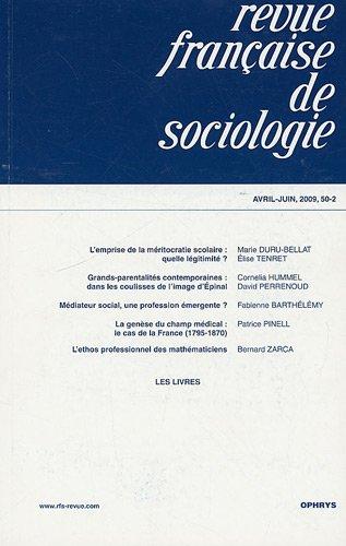 Revue française de sociologie, n° 50-2