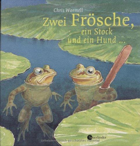 Zwei Frösche, ein Stock und ein Hund...