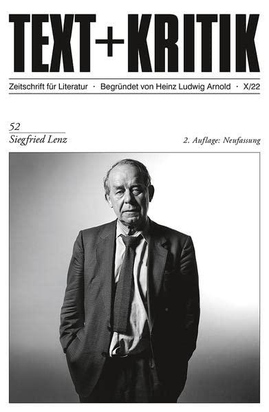 Siegfried Lenz (TEXT+KRITIK)