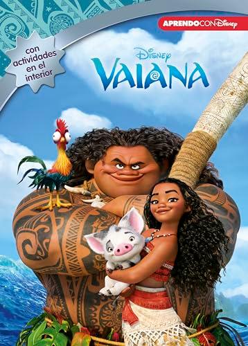 Leo, juego y aprendo con Disney. Vaiana: Con actividades en el interior