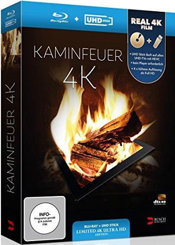 Kaminfeuer 4K (UHD Stick in Real 4K + Blu-ray) - Limited Edition [Blu-ray]