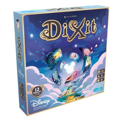 Libellud, Dixit: Disney Edition, Familienspiel, Kartenspiel, 3-6 Spieler, Ab 8+ Jahren, 30 Minuten, Deutsch