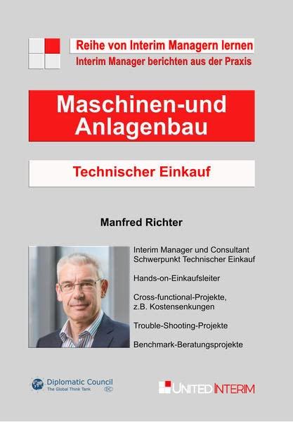 Technischer Einkauf im Maschinen- und Anlagenbau: Interim Manager berichten aus der Praxis