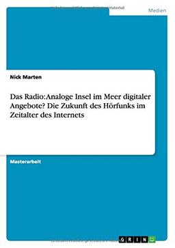 Das Radio: Analoge Insel im Meer digitaler Angebote? Die Zukunft des Hörfunks im Zeitalter des Internets