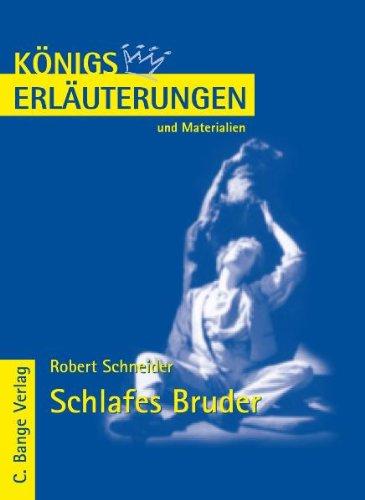 Königs Erläuterungen und Materialien, Bd.390, Schlafes Bruder