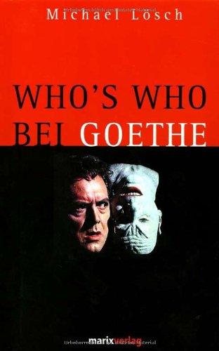 Who's who bei Goethe