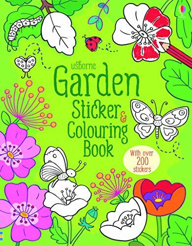 Garden Sticker & Colouring Book