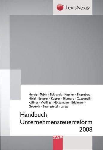 Handbuch Unternehmenssteuerreform