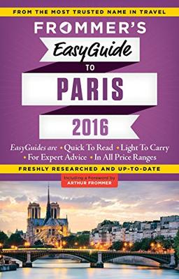 Frommer's EasyGuide to Paris 2016