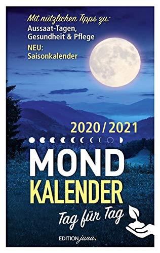 Mondkalender: 2020/2021 Tag für Tag