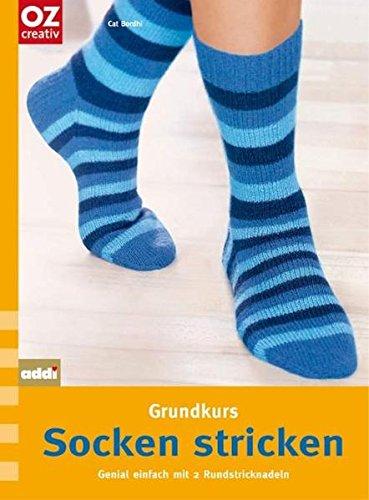 Grundkurs Socken stricken: Genial einfach mit 2 Rundstricknadeln. basics compact