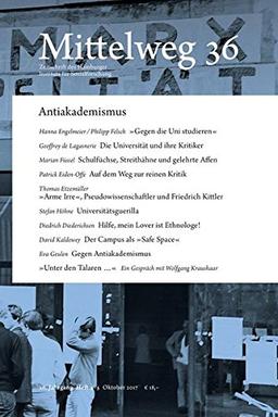 Mittelweg 36. Zeitschrift des Hamburger Instituts für Sozialforschung: Antiakademismus