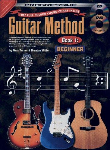 Guitar Method Book 1 Bk/CD/DVD [With CD/DVD] (Progressive)