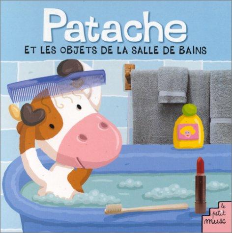 Patache et les objets de la salle de bain