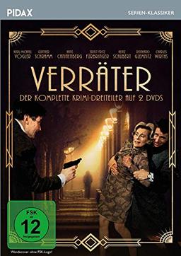 Verräter / Der komplette Krimi-Dreiteiler mit Starbesetzung (Pidax Serien-Klassiker) [2 DVDs]