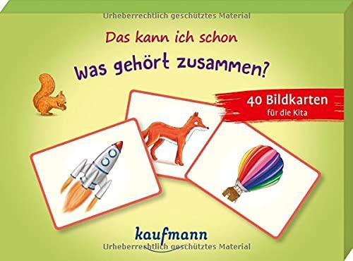 Das kann ich schon - Was gehört zusammen?: 40 Bildkarten für die Kita (PraxisIdeen für Kindergarten und Kita)