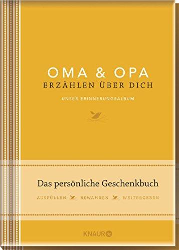 Elma van Vliet Oma und Opa erzählen über dich: Unser Erinnerungsalbum