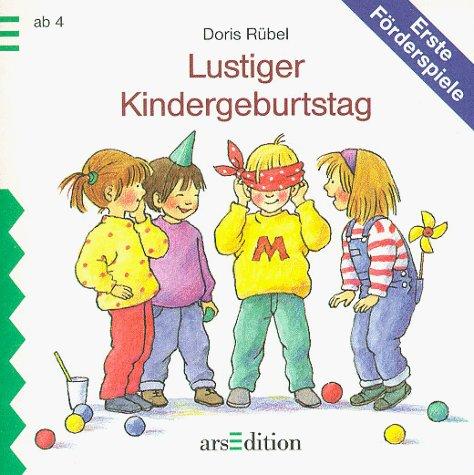 Lustiger Kindergeburtstag. Erste Förderspiele