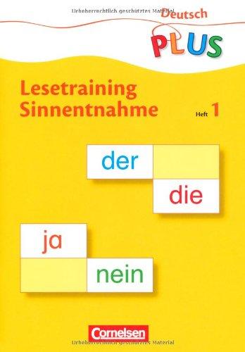 Sinnentnahme: Heft 1