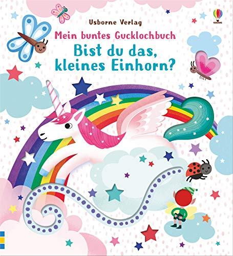 Mein buntes Gucklochbuch: Bist du das, kleines Einhorn?: ab 6 Monaten