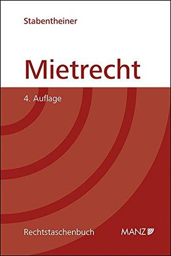 Mietrecht (Rechtstaschenbuch (RTB))