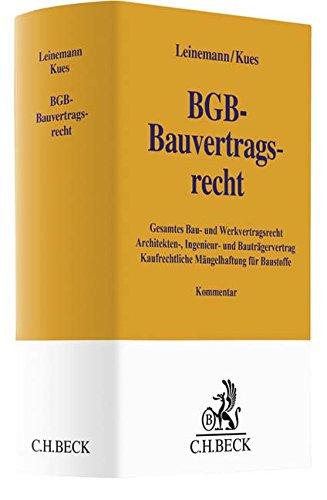 BGB-Bauvertragsrecht (Gelbe Erläuterungsbücher)