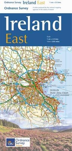 Ireland East  Holiday Map 1 : 250 000 (Irish Maps, Atlases and Guides)