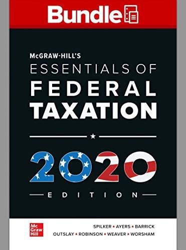 Gen Combo Looseleaf McGraw-Hills Essentials of Federal Taxation; Connect Access Card [With Access Code]