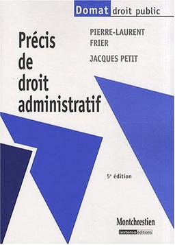 Précis de droit administratif