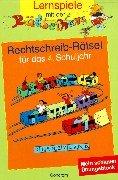 Lernspiele mit der Rätselhexe, Rechtschreib-Rätsel für das 4. Schuljahr, neue Rechtschreibung