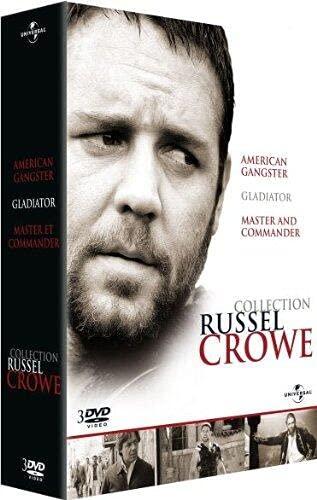 Coffret russel crowe : gladiator ; master and commander ; american gangster [FR Import]