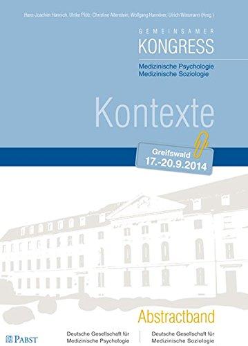 Kontexte: Gemeinsamer Kongress • Medizinische Psychologie • Medizinische Soziologie