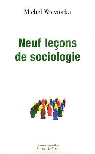 Neuf leçons de sociologie