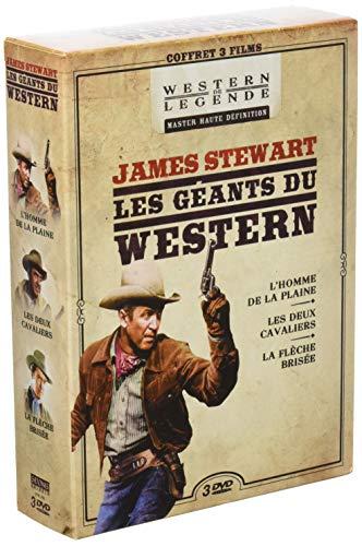 Coffret james stewart 3 films : l'homme de la plaine ; les deux cavaliers ; la flêche brisée [FR Import]