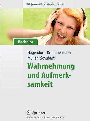 Allgemeine Psychologie für Bachelor: Wahrnehmung und Aufmerksamkeit (Lehrbuch mit Online-Materialien)