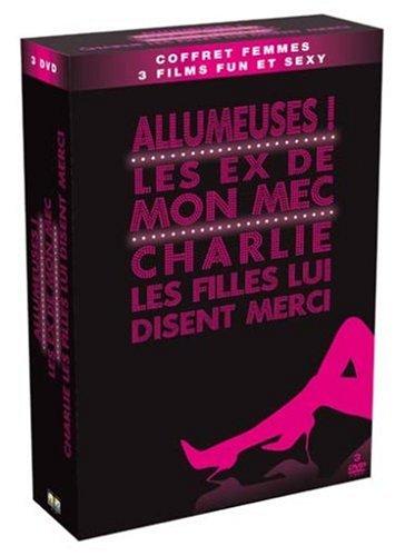 Coffret femmes : charlie les filles lui disent merci ; allumeuses ; les ex de mon mec [FR IMPORT]