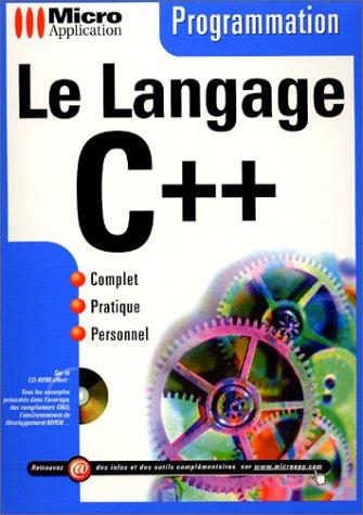 Programmation : le langage C++