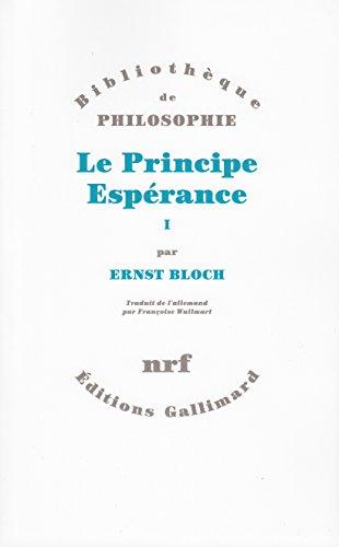 Le principe espérance. Vol. 1