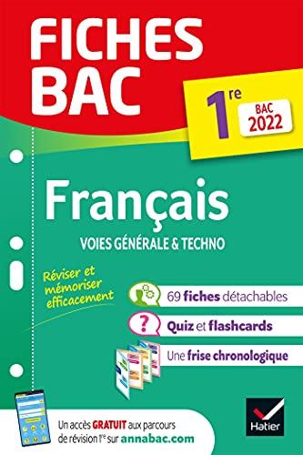 Français, voies générale & techno, 1re : bac 2022