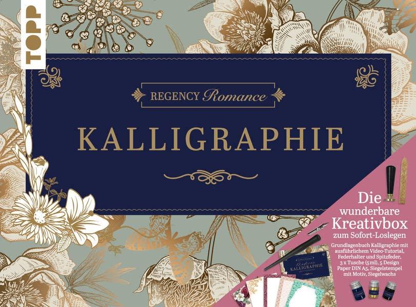 Regency Romance Kalligraphie - Die wunderbare Kreativbox: Der Einstieg in die Welt der Kalligraphie