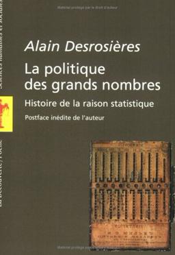 La politique des grands nombres : histoire de la raison statistique