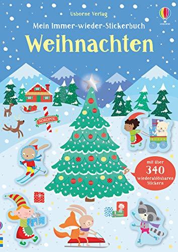 Mein Immer-wieder-Stickerbuch: Weihnachten