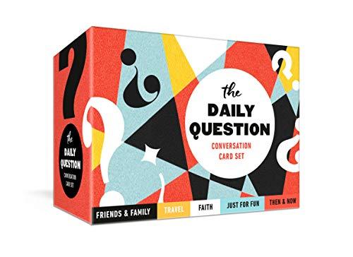 The Daily Question Conversation Card Set: 100 Meaningful Questions to Start Discussions Around the Table or Anywhere: Card Games