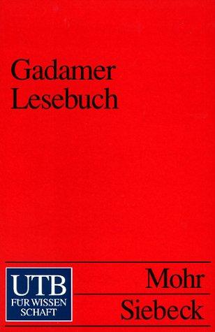 Gadamer Lesebuch (Uni-Taschenbücher S)