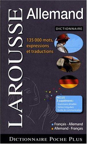 Allemand : dictionnaire poche plus français-allemand, allemand-français